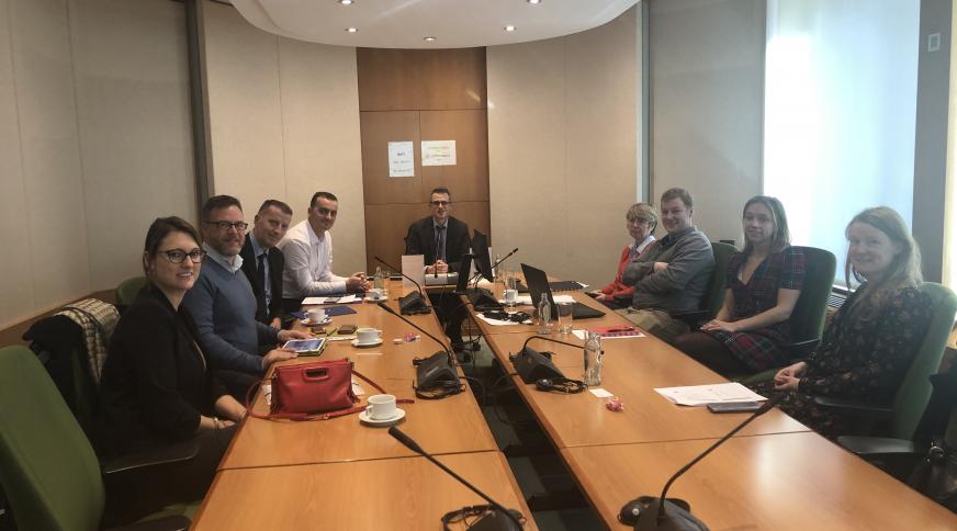 Brc Verbruik ontvangt Kosovaarse delegatie 