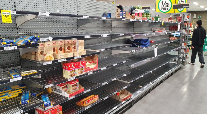 Opvolging van de voedingssector tijdens de coronacrisis 