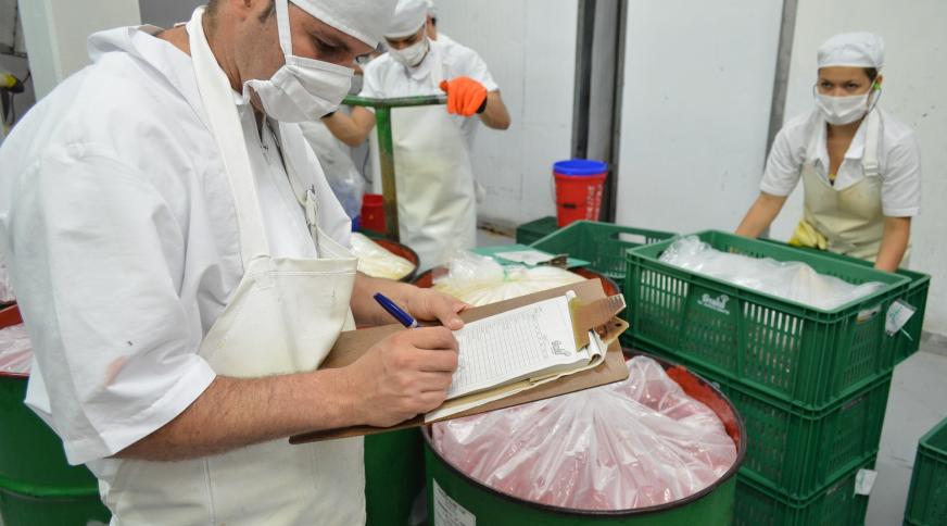 L'emploi dans l'industrie alimentaire