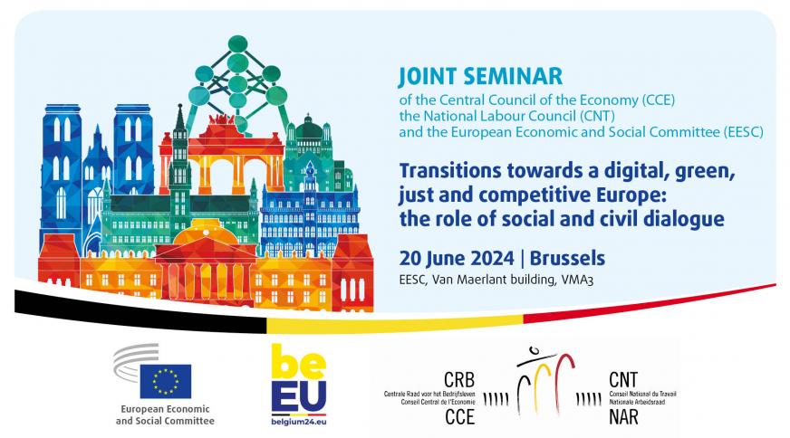 Séminaire dans le cadre de la présidence belge du Conseil de l'Union européenne
